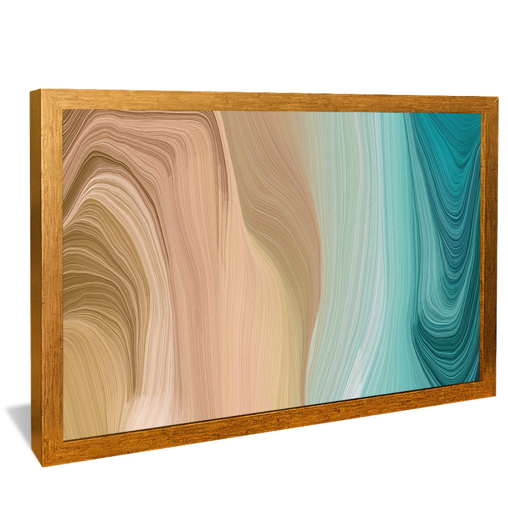 Abstract Waves V2199 Canvas