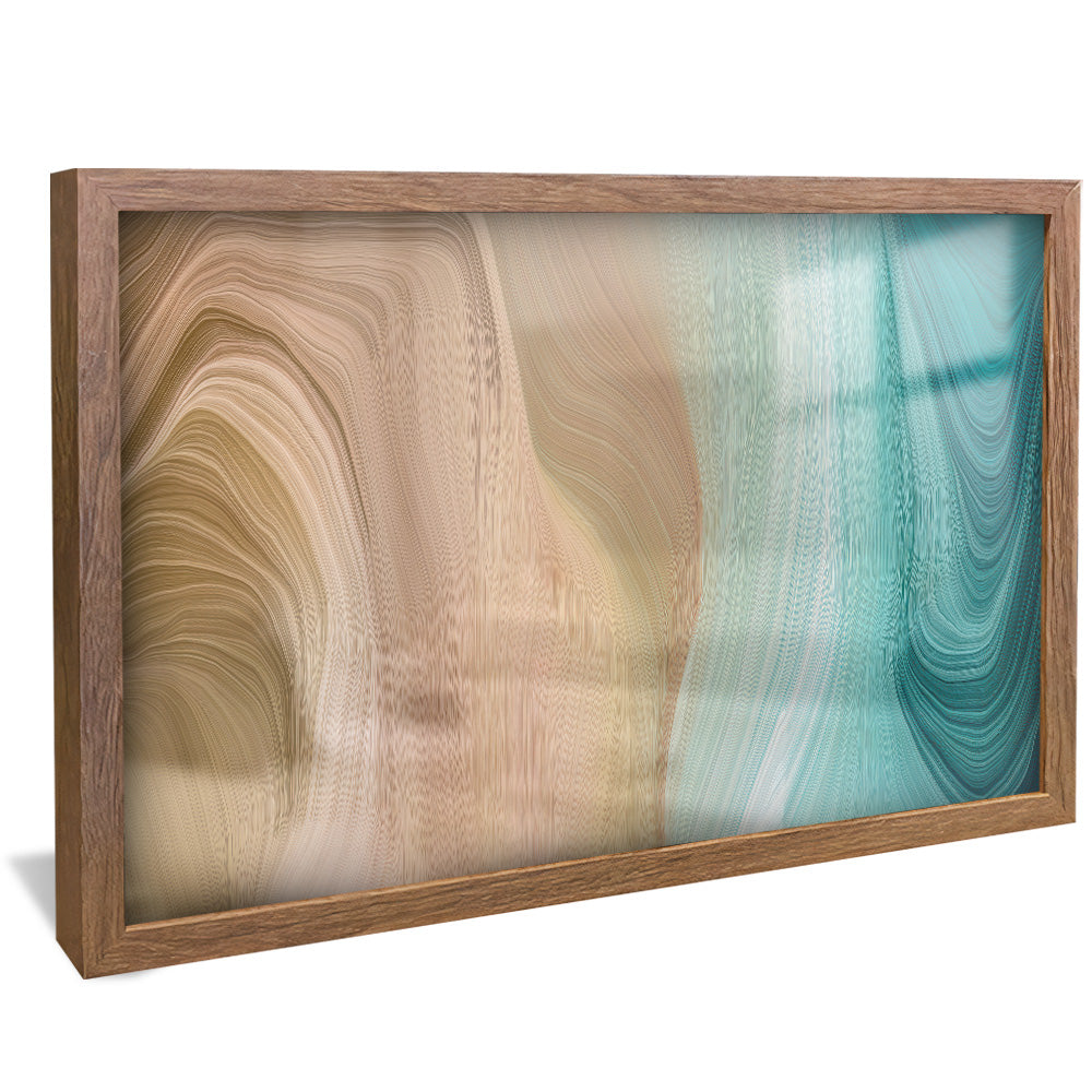 Abstract Waves V2199 Canvas