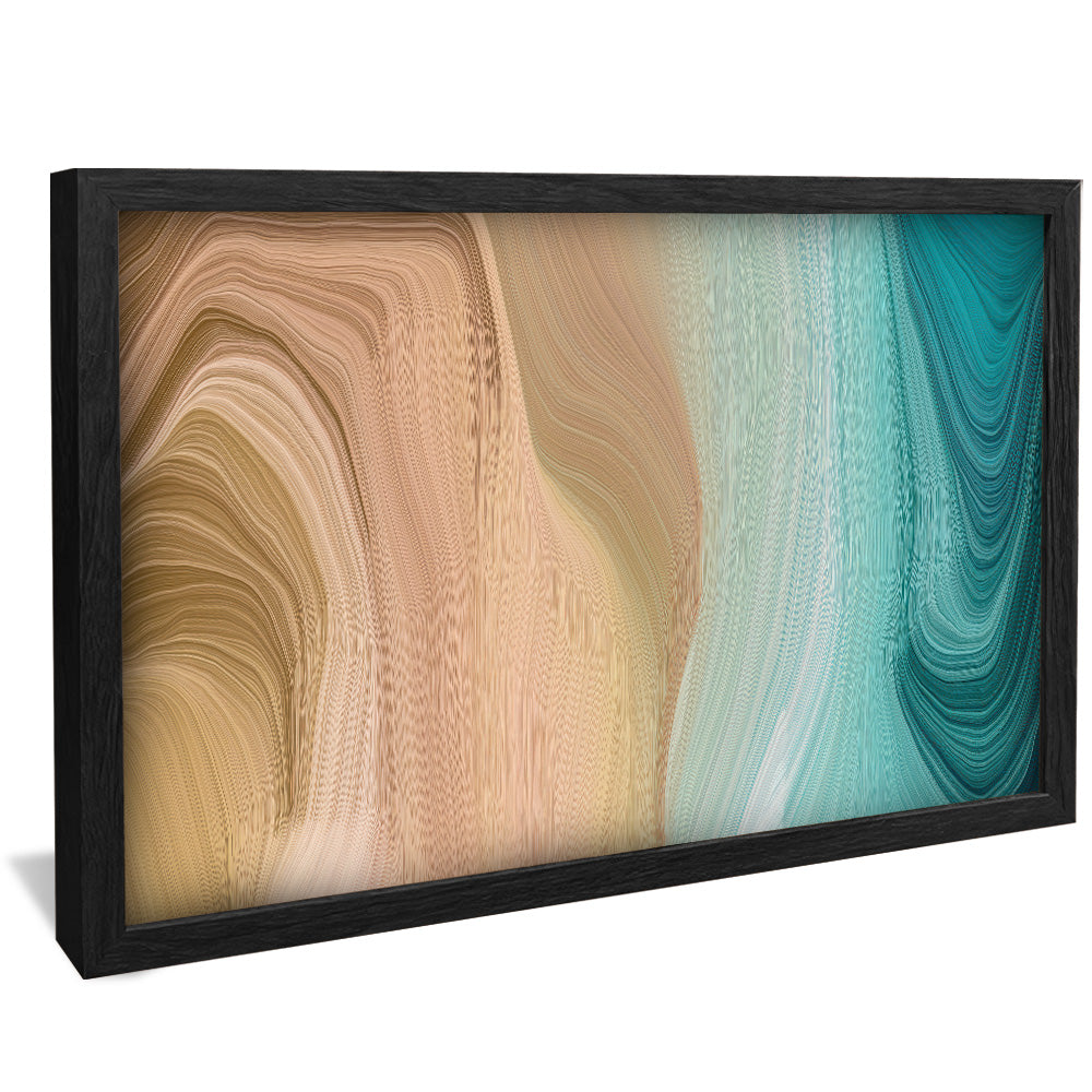 Abstract Waves V2199 Canvas