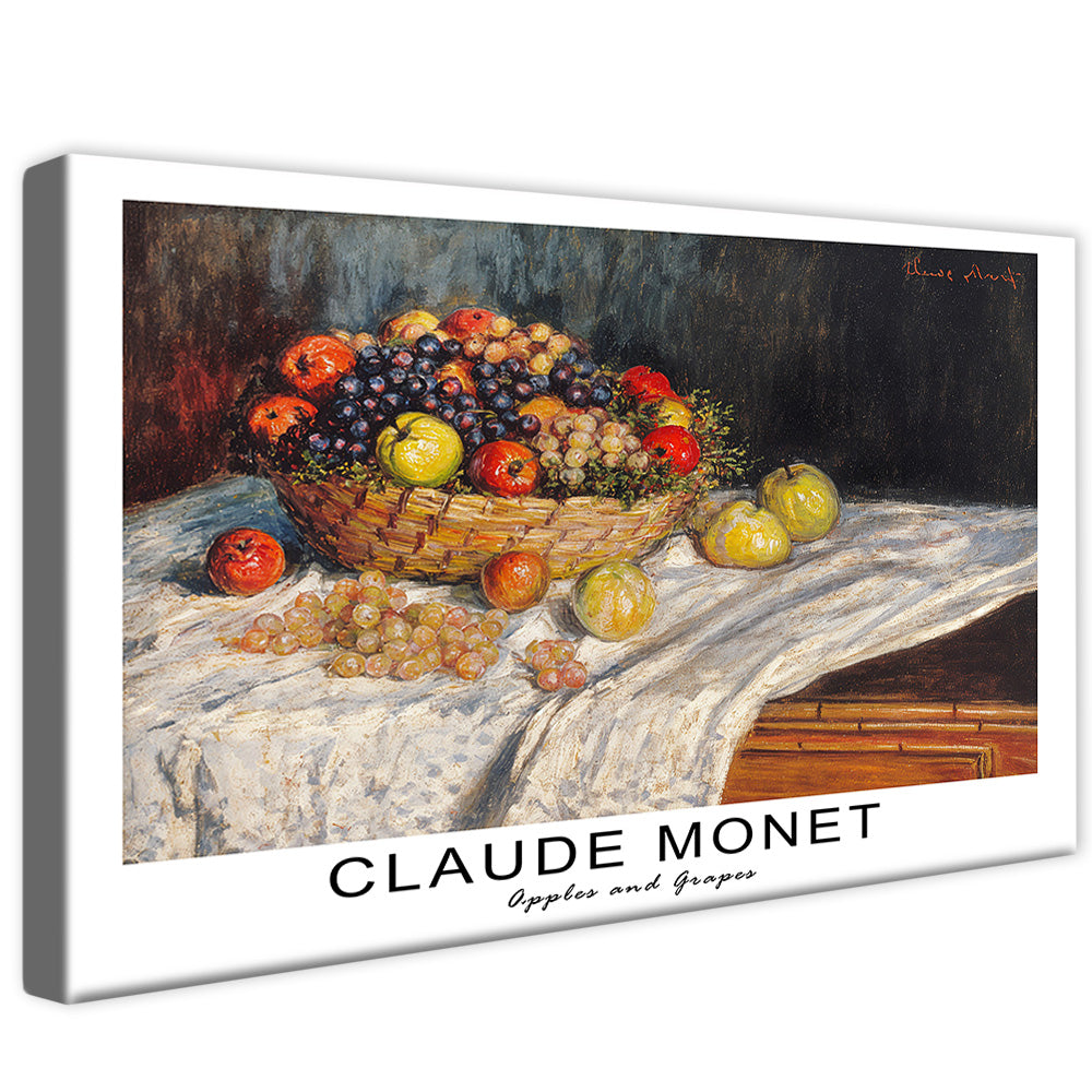 Claude Monet Apples and Grapes V2462 Canvas