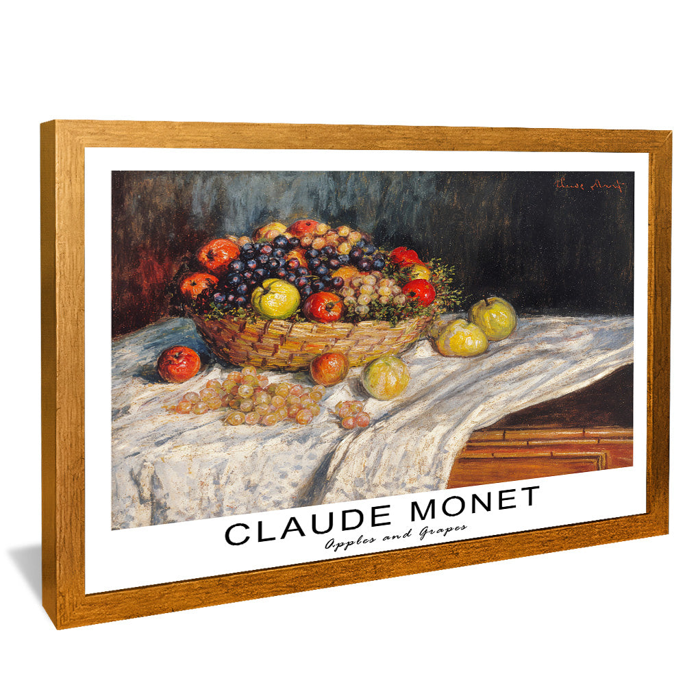 Claude Monet Apples and Grapes V2462 Canvas