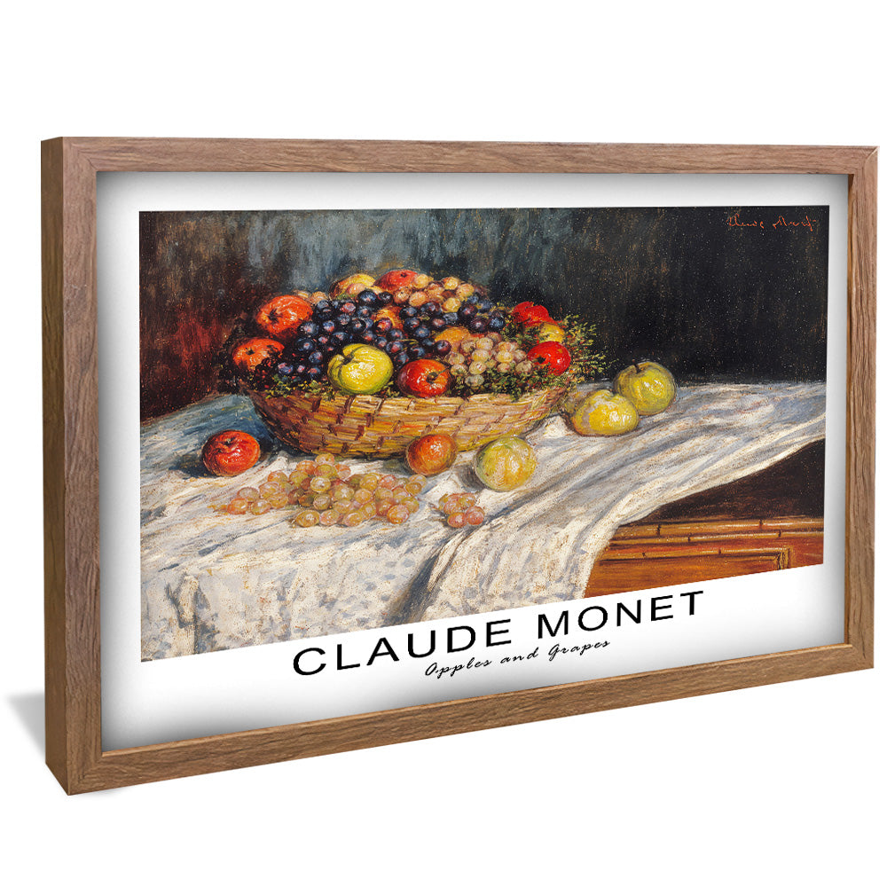 Claude Monet Apples and Grapes V2462 Canvas