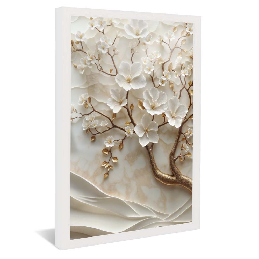 White Magnolia Art V2223 Canvas