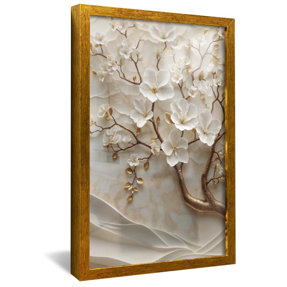 White Magnolia Art V2223 Canvas
