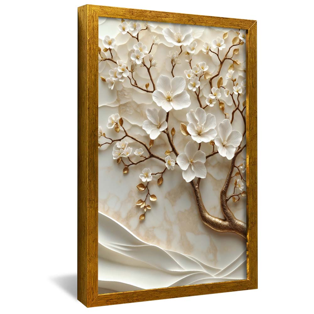 White Magnolia Art V2223 Canvas