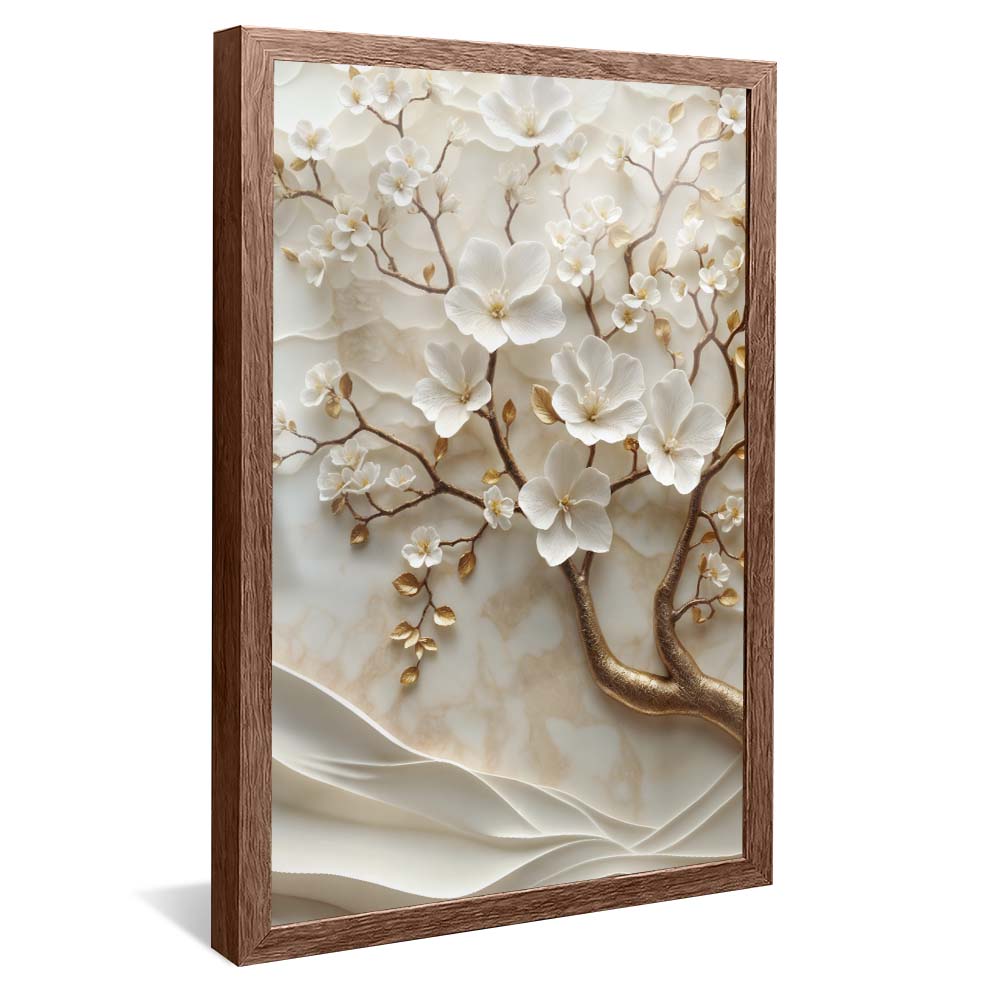 White Magnolia Art V2223 Canvas