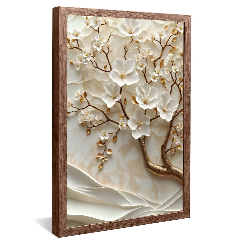 White Magnolia Art V2223 Canvas