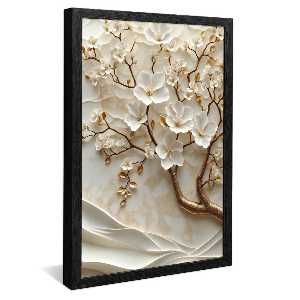 White Magnolia Art V2223 Canvas