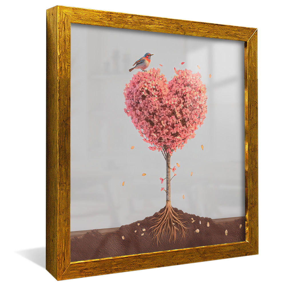 Tree and Heart V2192 Canvas