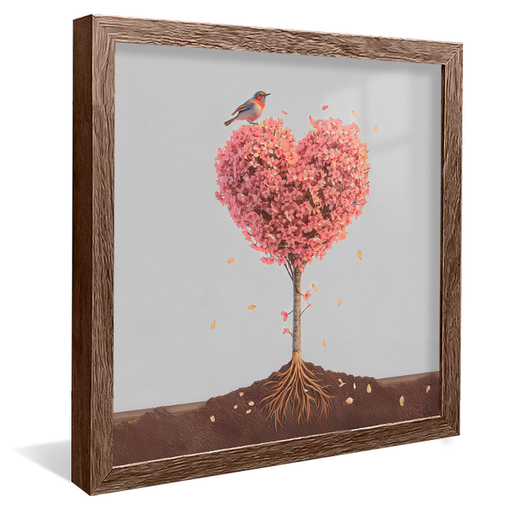 Tree and Heart V2192 Canvas