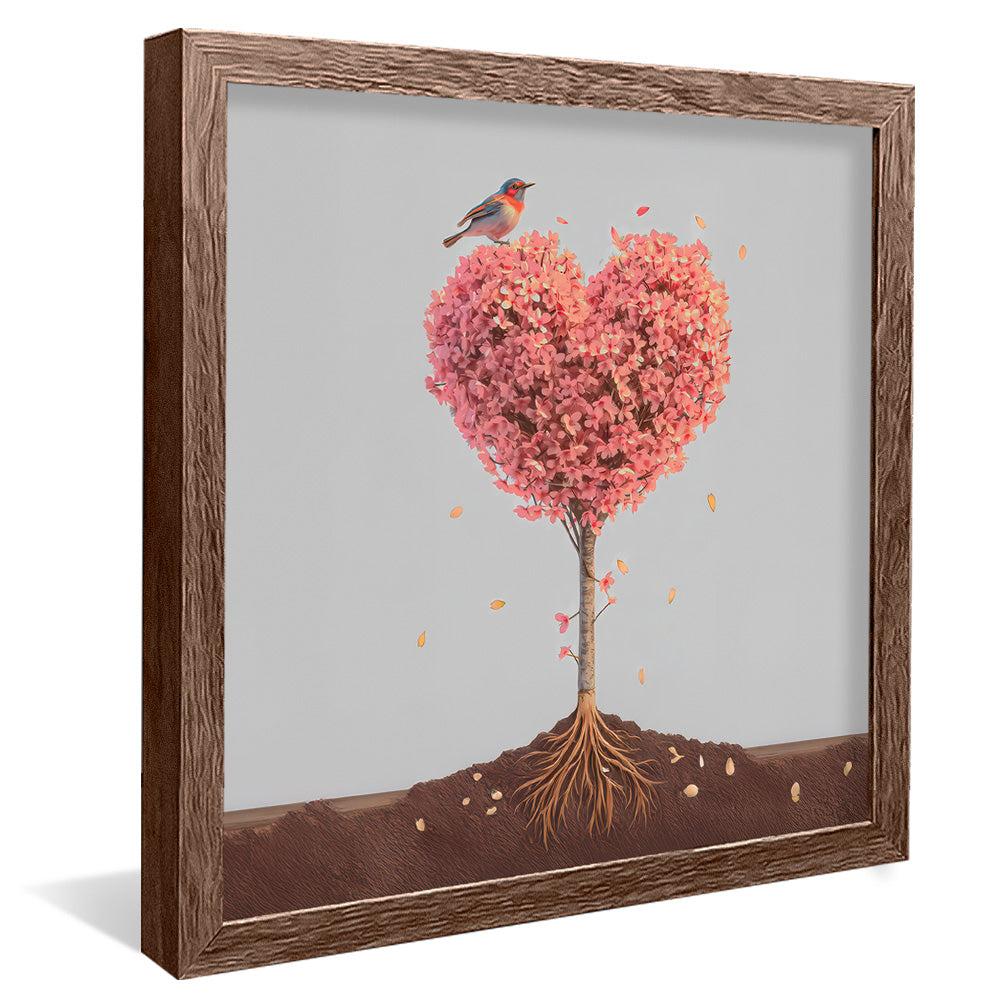 Tree and Heart V2192 Canvas