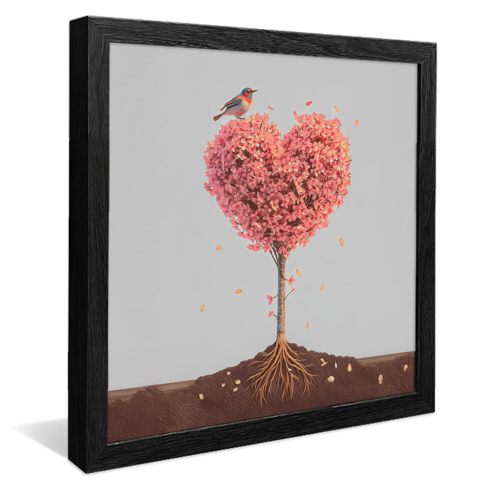 Tree and Heart V2192 Canvas
