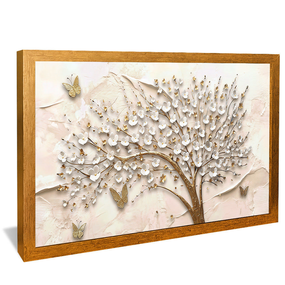 Decorative Canvas Tree of Life in a Pasture V2171