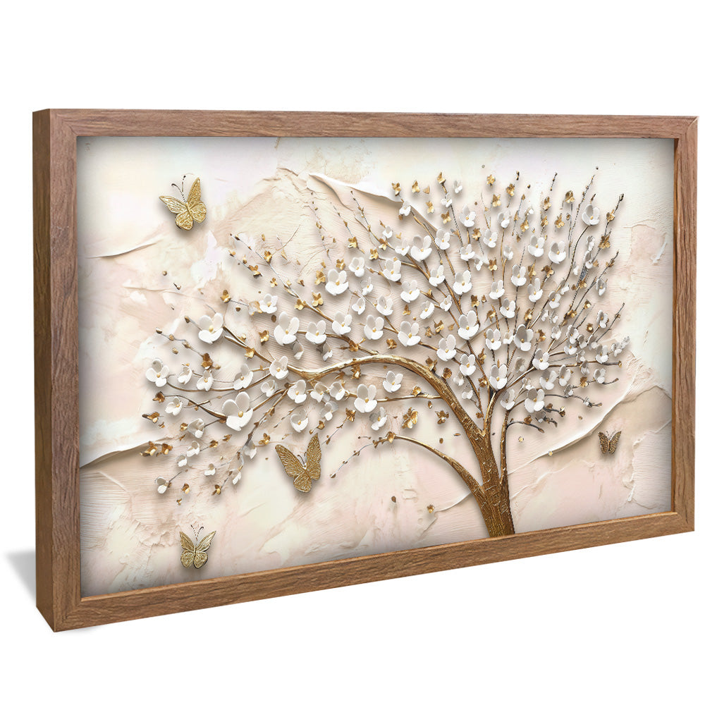 Decorative Canvas Tree of Life in a Pasture V2171
