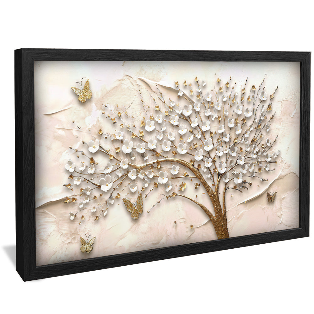 Decorative Canvas Tree of Life in a Pasture V2171