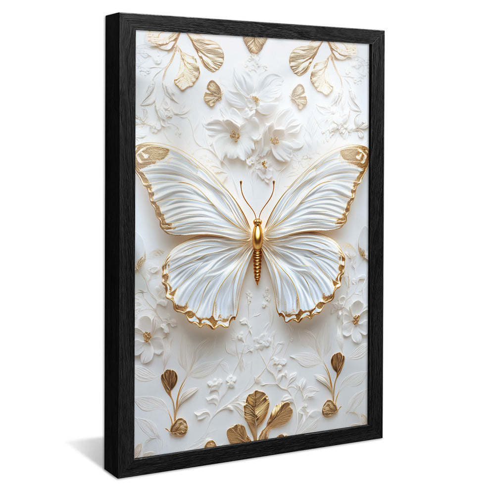 Butterfly and Ornaments V2246 Canvas