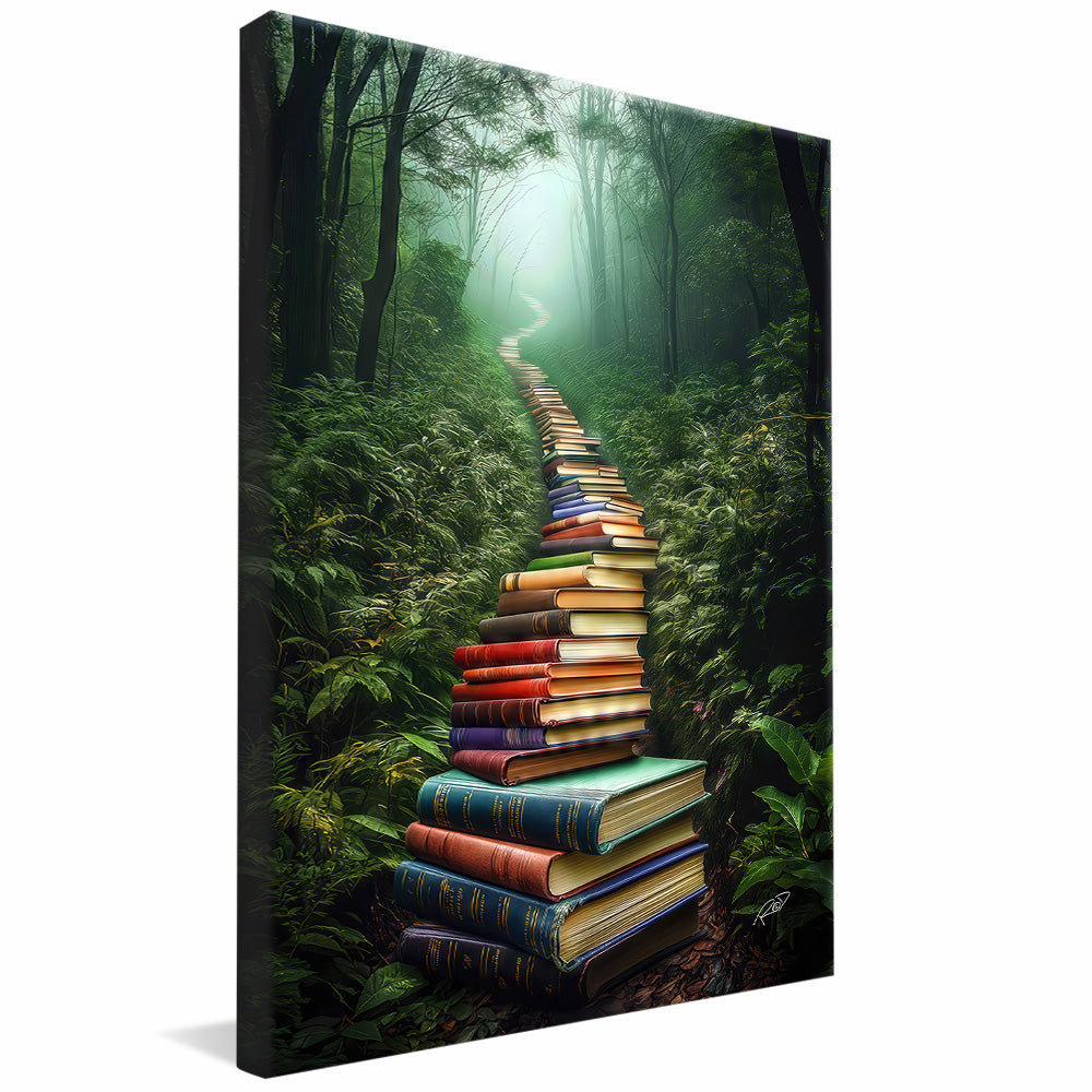 Decorative Canvas Path of Wisdom V2167