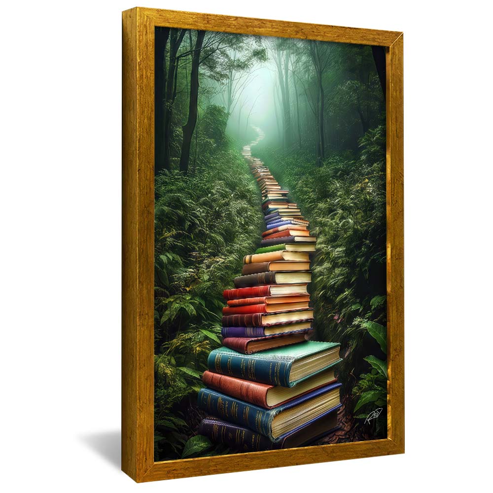 Decorative Canvas Path of Wisdom V2167