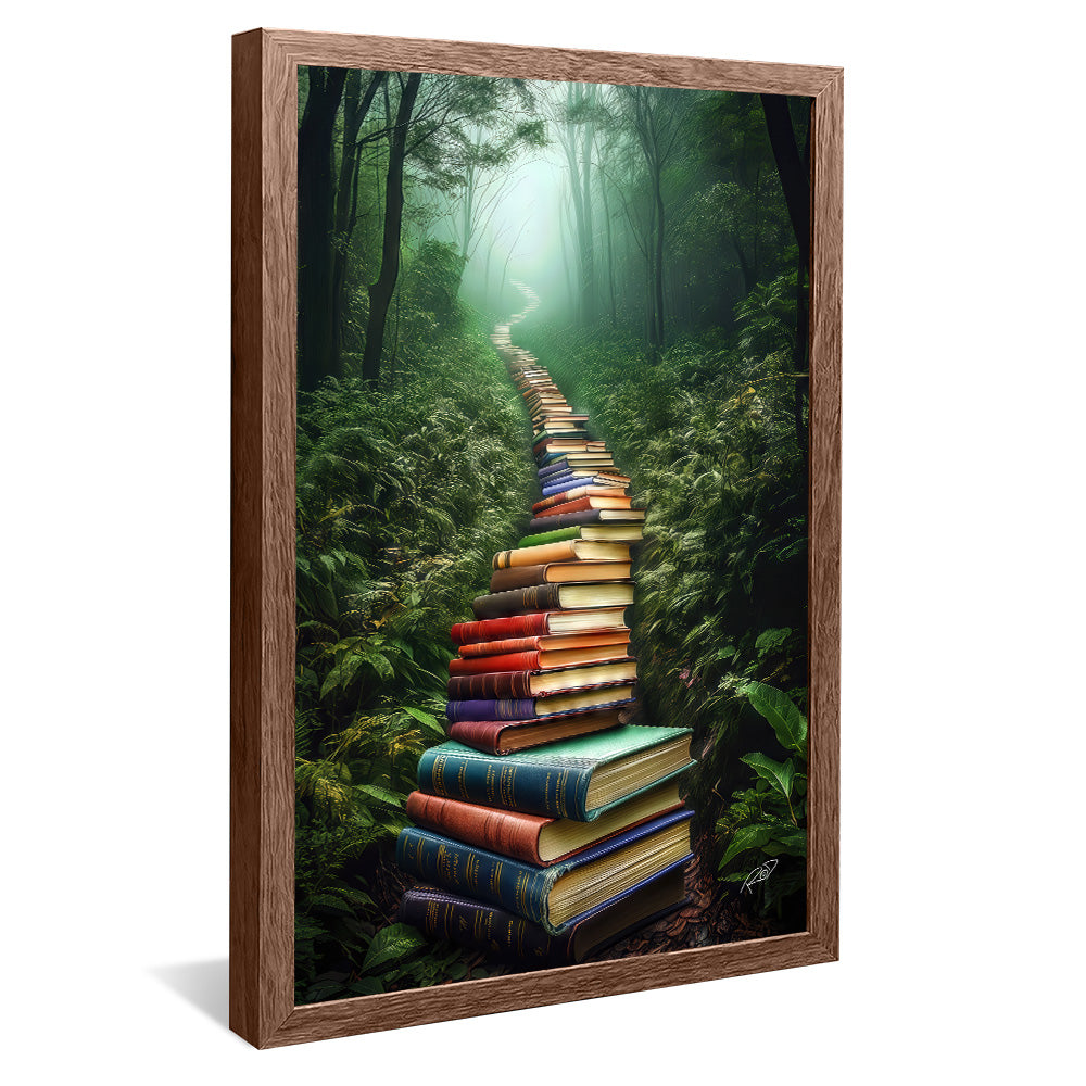 Decorative Canvas Path of Wisdom V2167