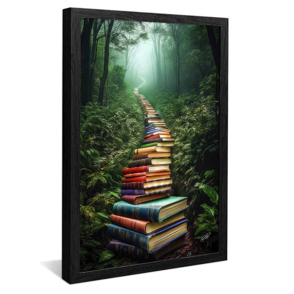 Decorative Canvas Path of Wisdom V2167