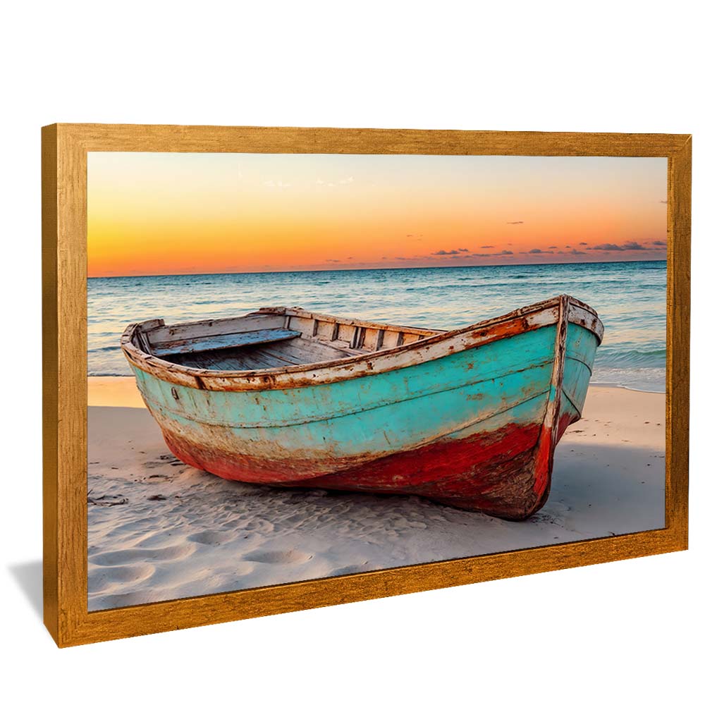 Canoe in Focus V2240 Canvas