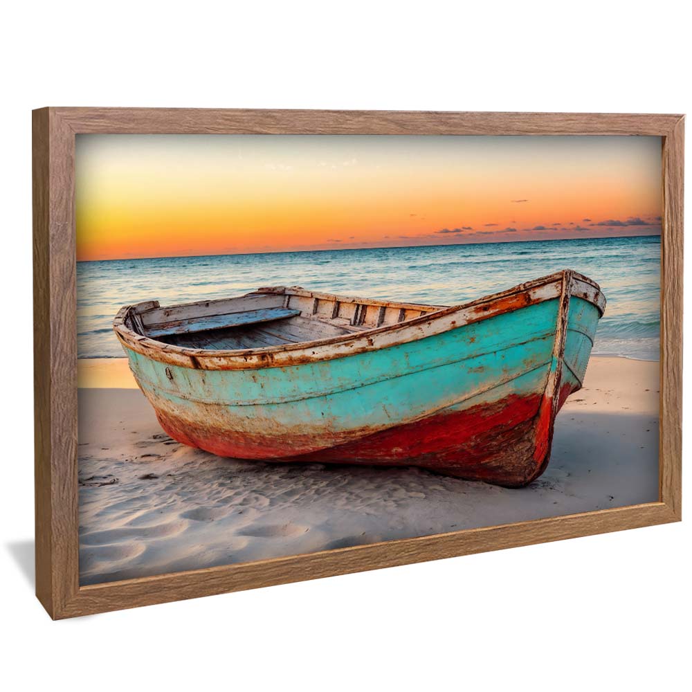 Canoe in Focus V2240 Canvas