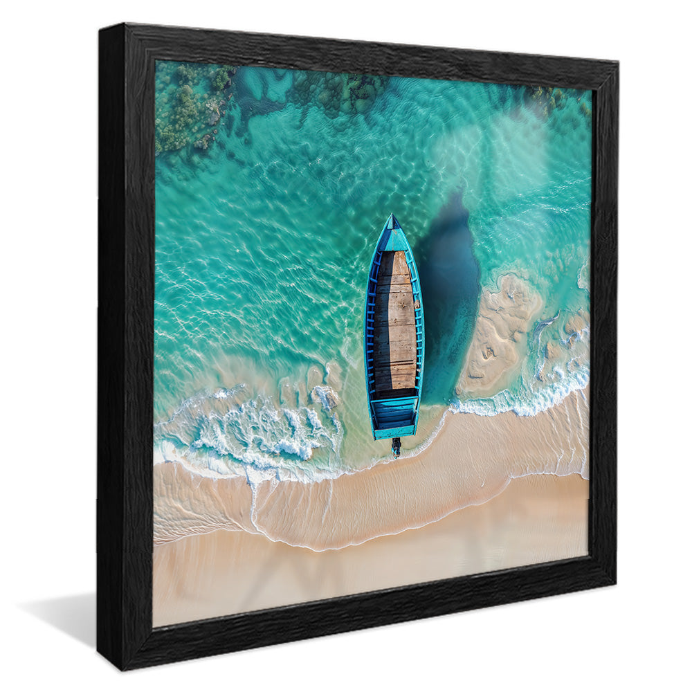 Canoe on the Beach V2263 Canvas