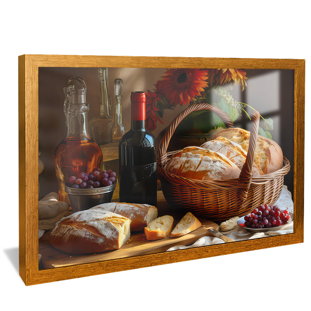 Decorative Canvas Evening Supper V2177