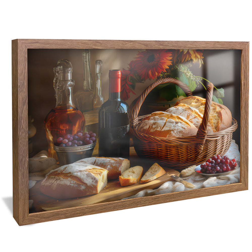 Decorative Canvas Evening Supper V2177