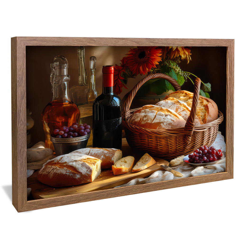 Decorative Canvas Evening Supper V2177