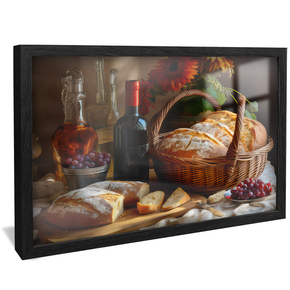 Decorative Canvas Evening Supper V2177