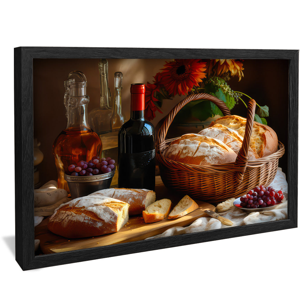 Decorative Canvas Evening Supper V2177