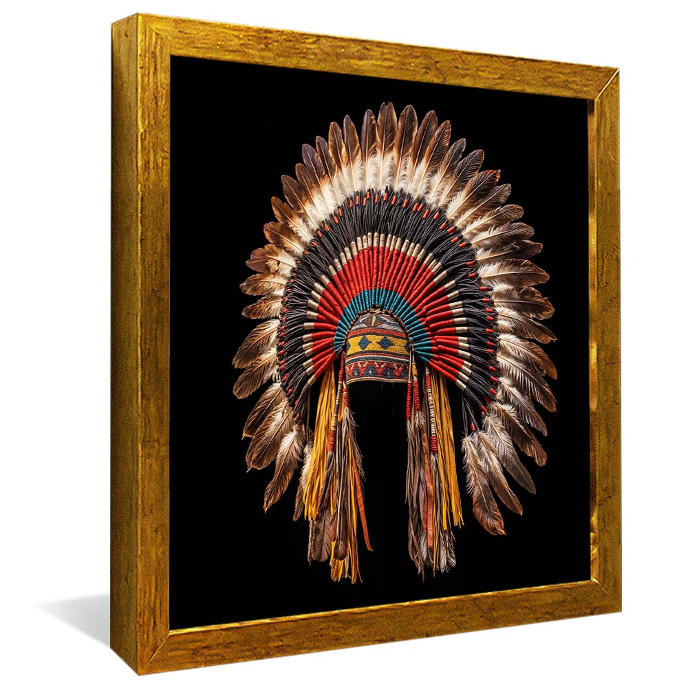 Native Headdress V2259 Canvas