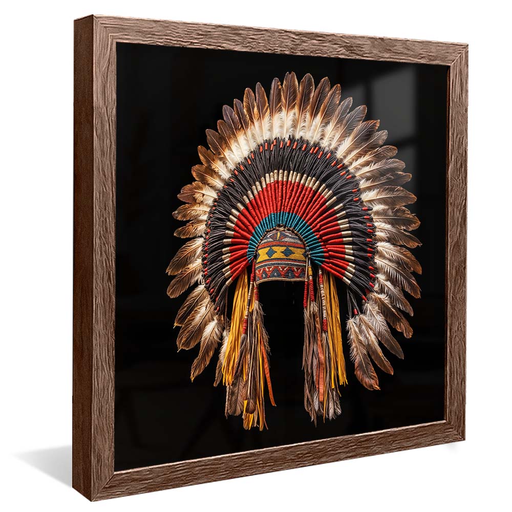 Native Headdress V2259 Canvas