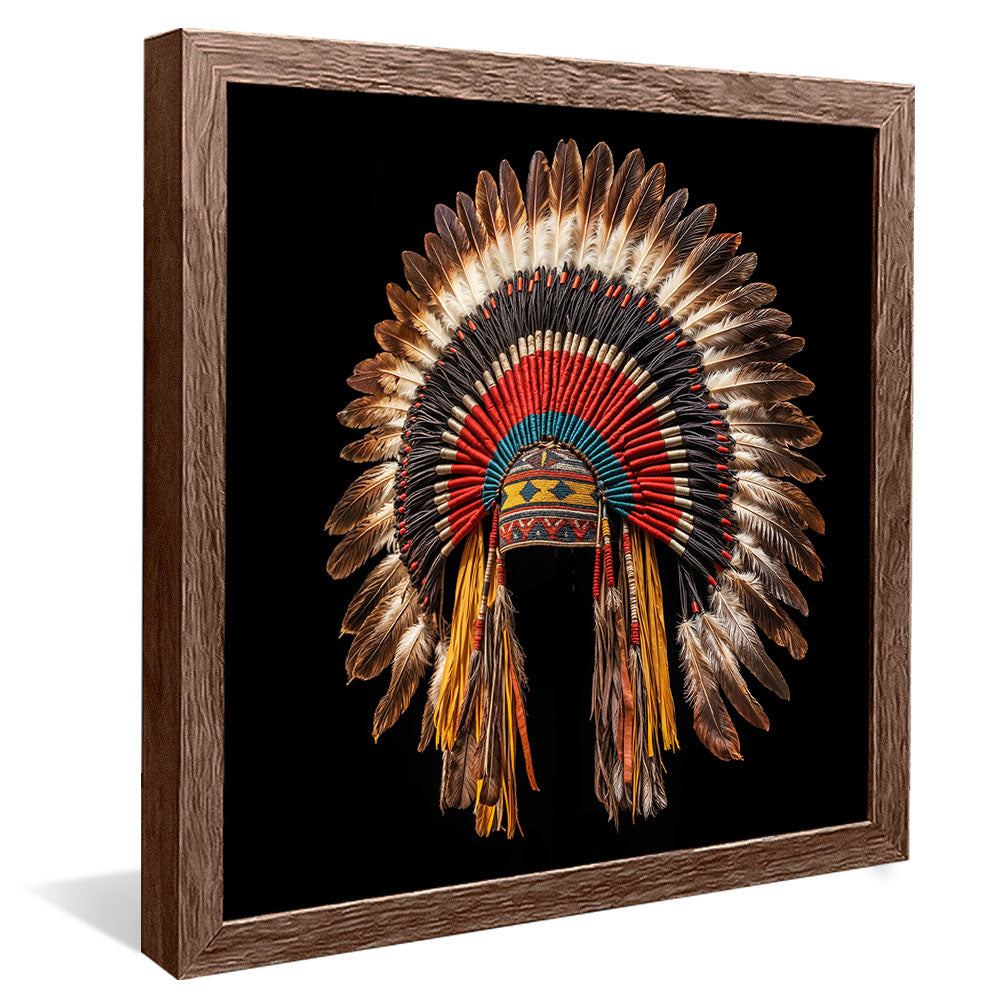 Native Headdress V2259 Canvas
