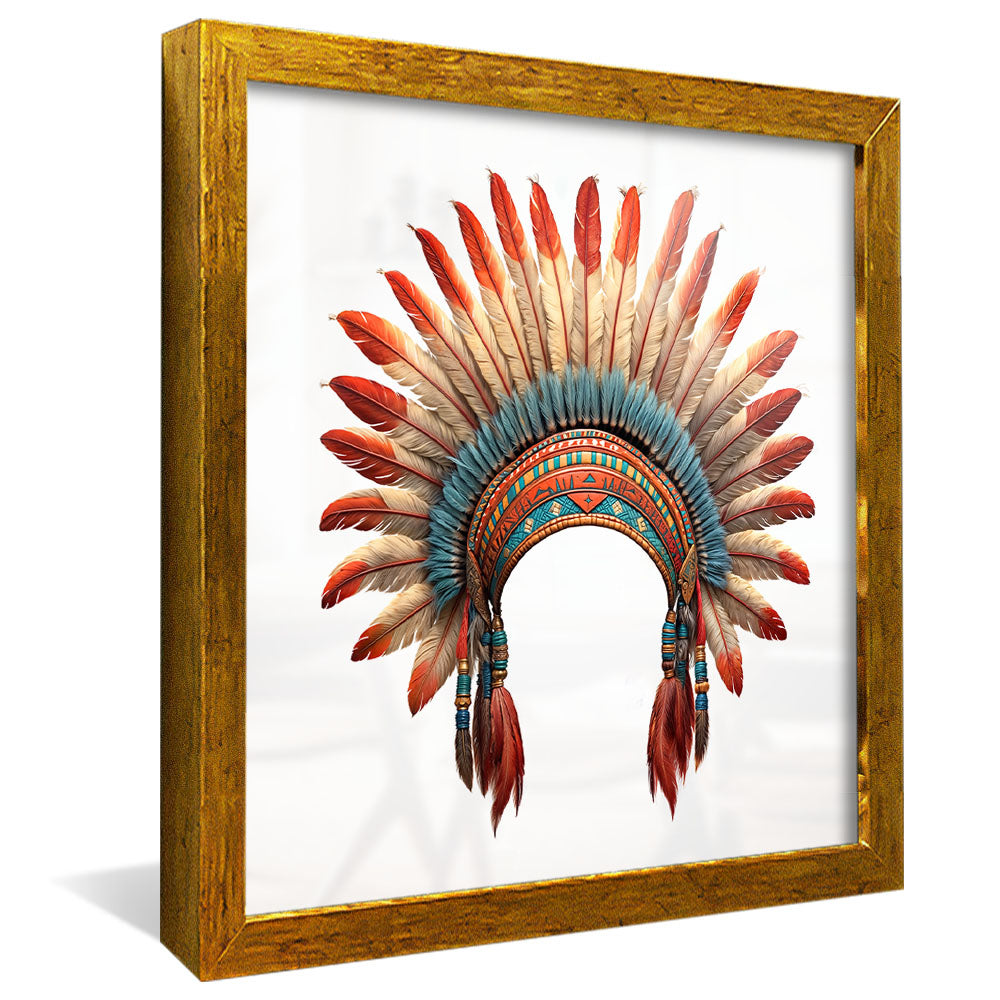 Native Headdress V2 V2269 Canvas