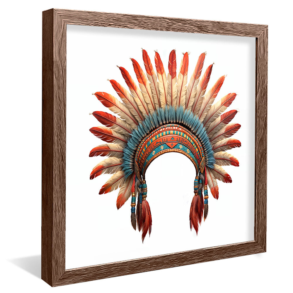 Native Headdress V2 V2269 Canvas