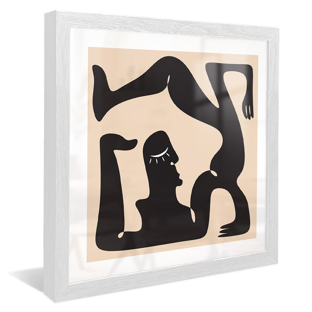 Picasso-Inspired Contortionist V2452 Canvas