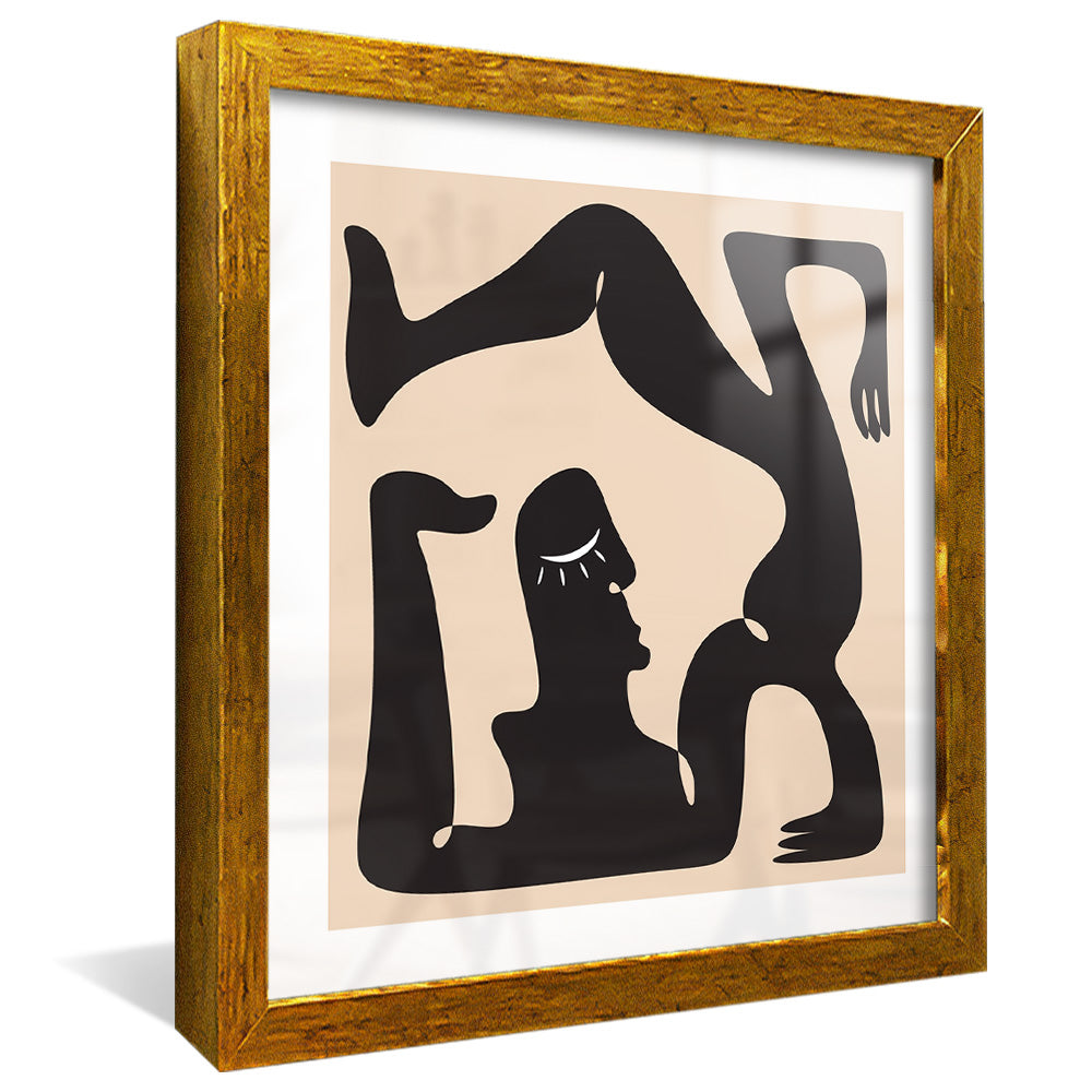 Picasso-Inspired Contortionist V2452 Canvas