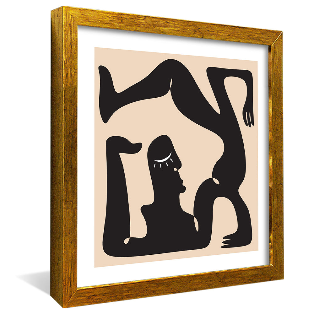 Picasso-Inspired Contortionist V2452 Canvas