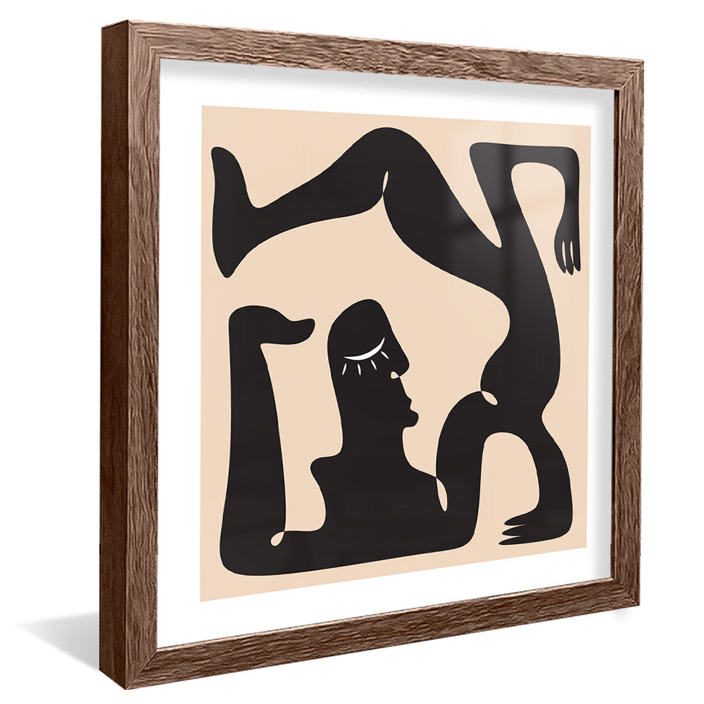 Picasso-Inspired Contortionist V2452 Canvas