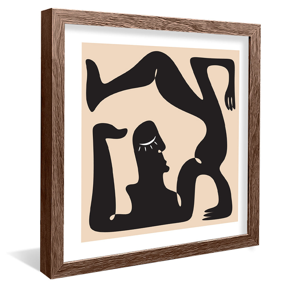 Picasso-Inspired Contortionist V2452 Canvas
