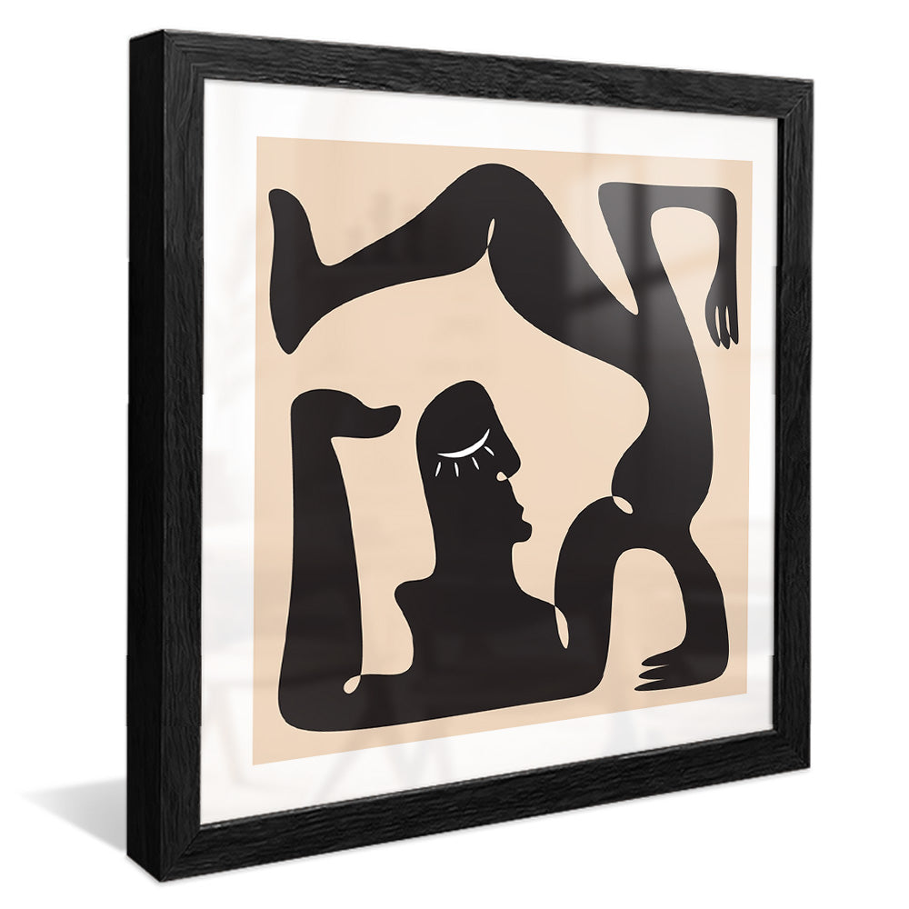 Picasso-Inspired Contortionist V2452 Canvas