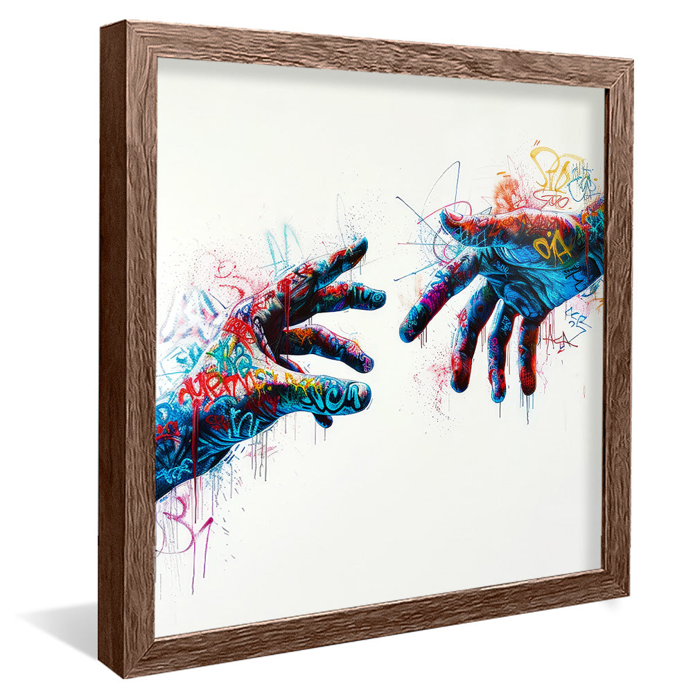 Holding Hands Pop V2213 Canvas