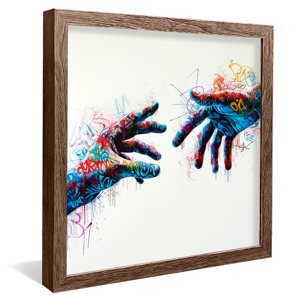 Holding Hands Pop V2213 Canvas