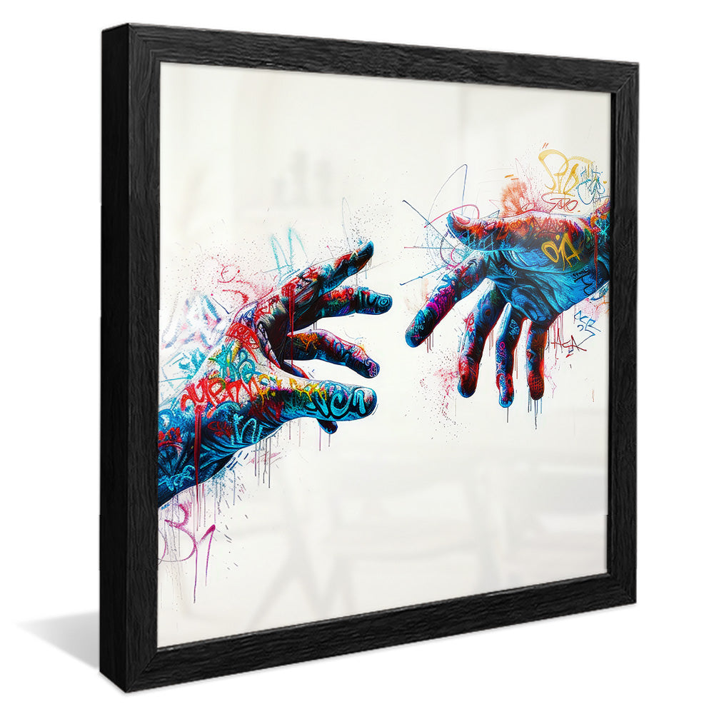 Holding Hands Pop V2213 Canvas