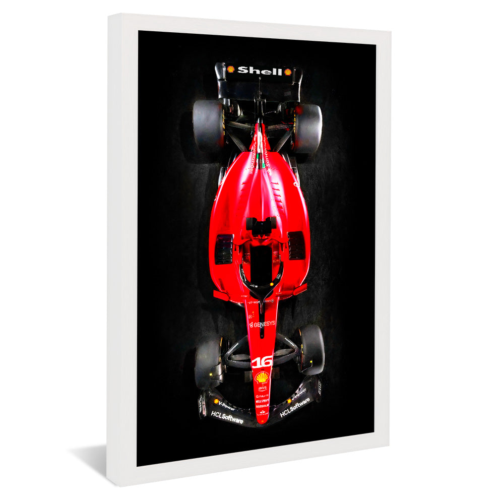 F1 Red Canvas