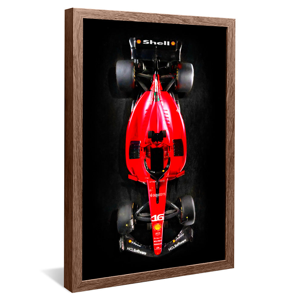 F1 Red Canvas