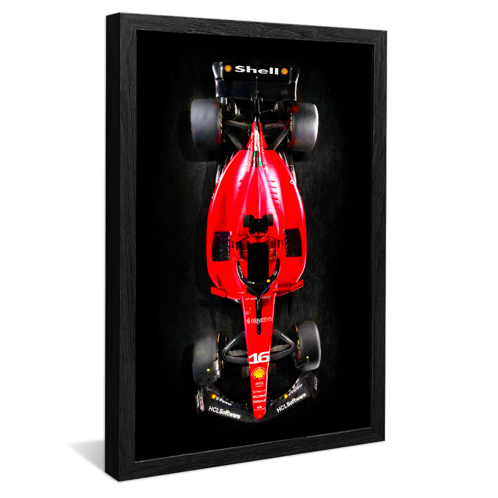 F1 Red Canvas