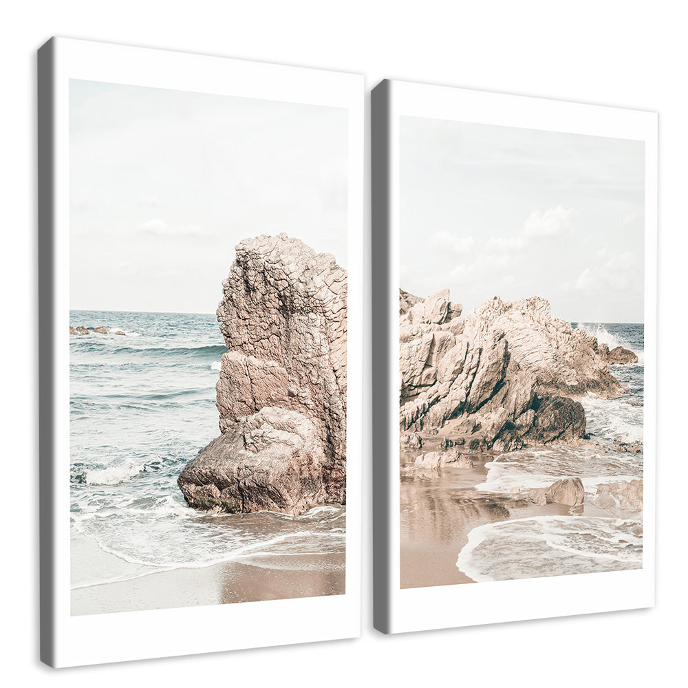 Vintage Beach Duo V2503 Canvas